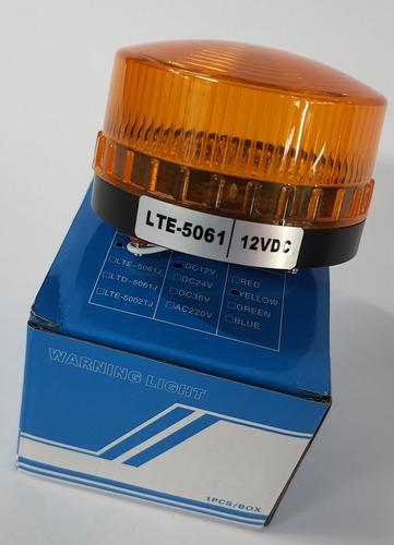 Baliza Chica 12v/ Amarillo 4