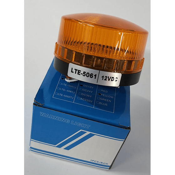 Baliza Chica 12v/ Amarillo 4