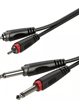 Cable De Audio Rca - Jack Mono