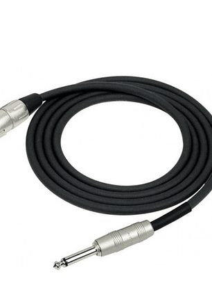 Cable Para Microfono 10 Mt Xlr Hembra A Plug 6.3