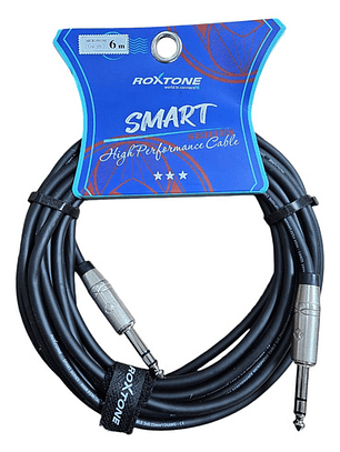 Cable De Micrófono Balanceado 6mt Roxtone