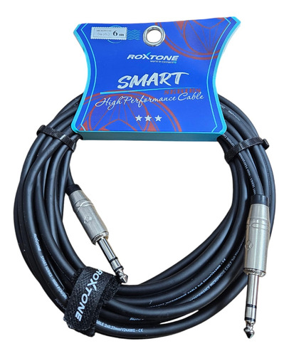 Cable De Micrófono Balanceado 6mt Roxtone 3