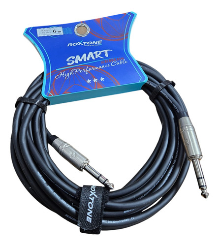 Cable De Micrófono Balanceado 6mt Roxtone 4
