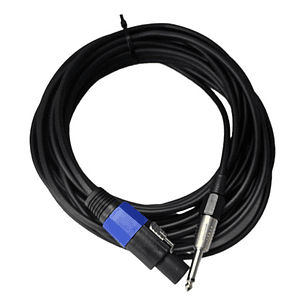 Cable Parlante Speakon/plug 10mtrs