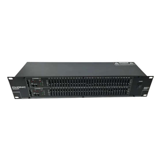 Ecualizador Phonic 31 Bandas Doble Canal Eq321 2