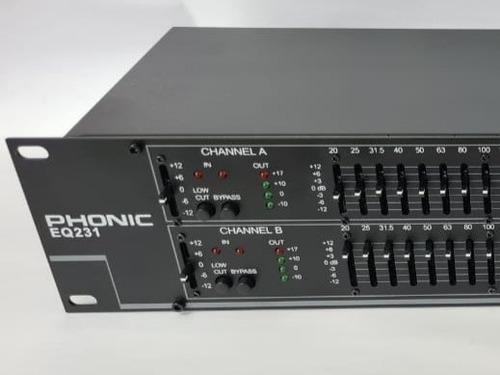 Ecualizador Phonic 31 Bandas Doble Canal Eq321 6