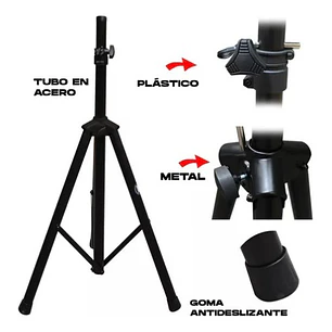 Atril Para Parlantes base metalica