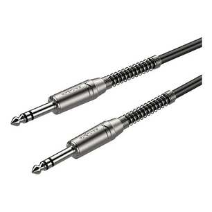 Cable De Audio Estéreo 3 Mt Plug 6.3 A Plug 6.3 Balanceado