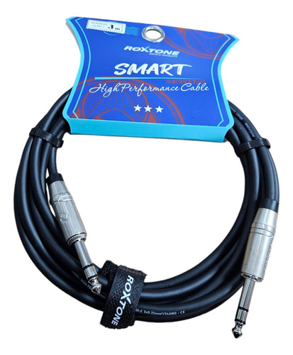 Cable De Audio Estéreo 3 Mt Plug 6.3 A Plug 6.3 Balanceado 4