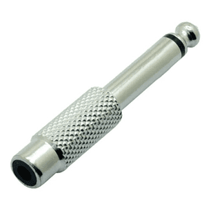 Adaptador De Audio Rca A Jack Plug 6.3