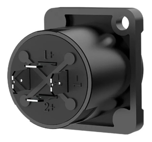 Conector Speakon 4 Polos Chasis 2