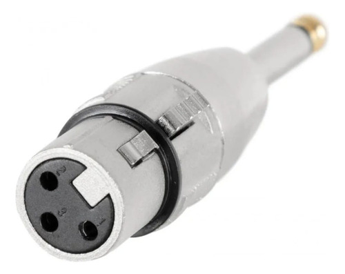 Adaptador De Audio Xlr Hembra A Plug Jack 6.3 1