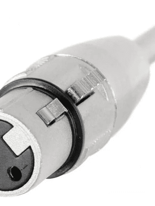 Adaptador De Audio Xlr Hembra A Plug Jack 6.3