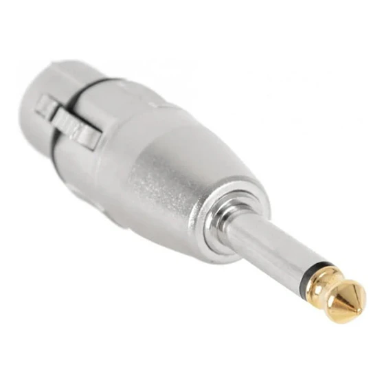 Adaptador De Audio Xlr Hembra A Plug Jack 6.3 2