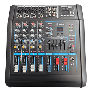 Power Mixer /mezclador Con Potencia 4 Canales C/usb