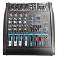 Power Mixer /mezclador Con Potencia 4 Canales C/usb - Miniatura 1