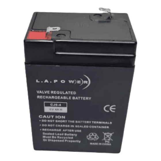 Batería 6v 4 Ah La Power 1