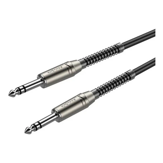 Cable Plug 6,3mm Macho A Macho 6 Metros Stereo Roxtone 5