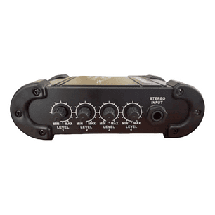 Mezcladora Dj Mivic S Db-06 Amplificador Audífono