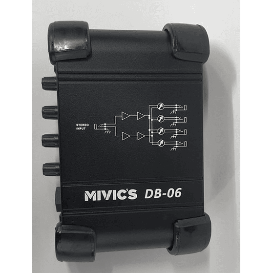 Mezcladora Dj Mivic S Db-06 Amplificador Audífono 3