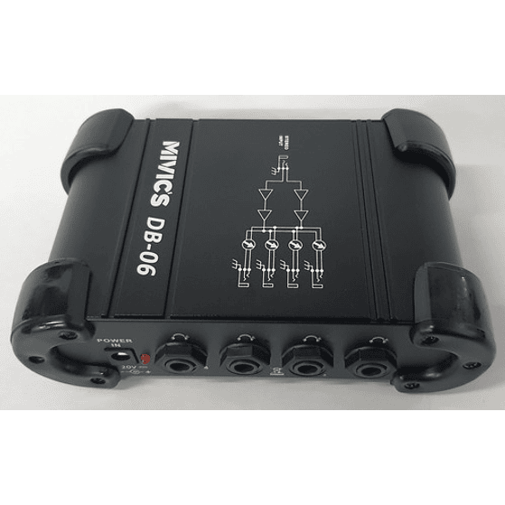 Mezcladora Dj Mivic S Db-06 Amplificador Audífono 5