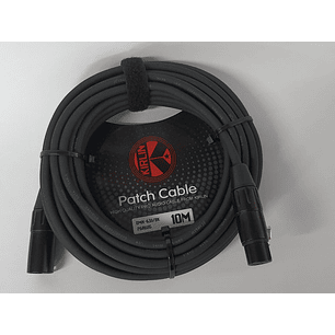 Cable Dmx 10metros Para Iluminación/novatronic 