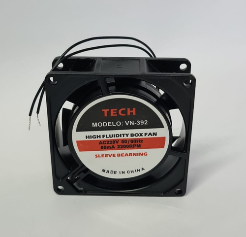 Ventilador 220 V 8x8x2.5cm 80ma 2