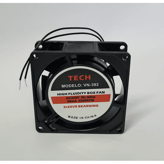 Ventilador 220 V 8x8x2.5cm 80ma 2