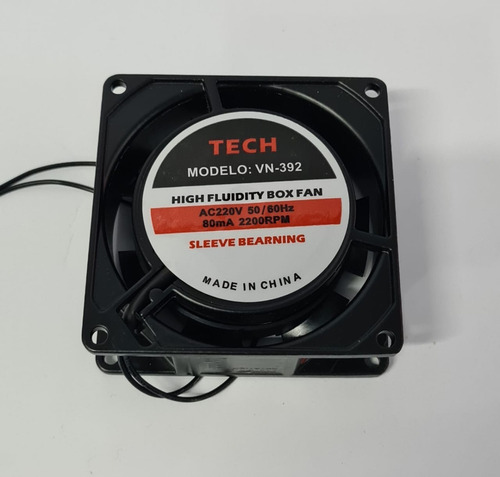 Ventilador 220 V 8x8x2.5cm 80ma 4