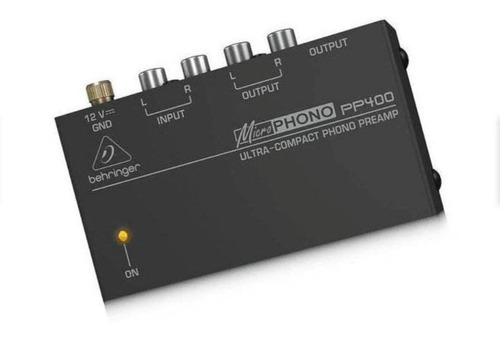 Behringer Pp400 Preamplificador Phono Ultra Compacto 3