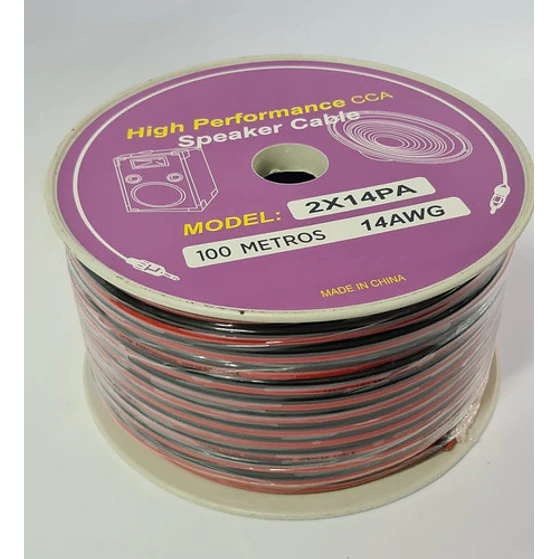 Cable De Parlante 2x14 100 Mt 3
