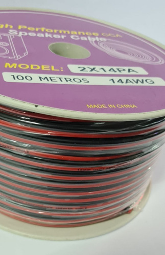 Cable De Parlante 2x14 100 Mt 4