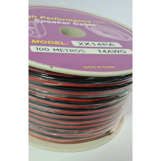 Cable De Parlante 2x14 100 Mt 4