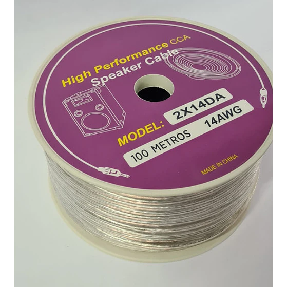 Cable De Parlante 2x14 100 Mt 1