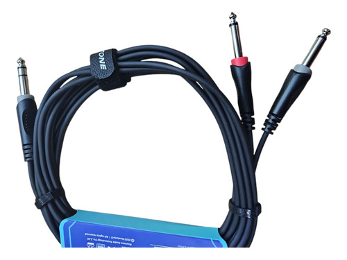 Cable De Audio Profesional Plug 6.3 Stereo A 2 6.3 Mono  2