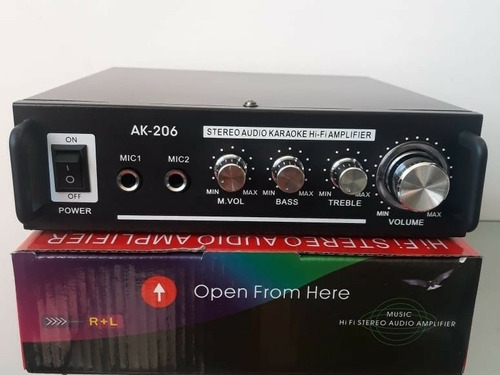  Amplificador Y Bocina Pack 1