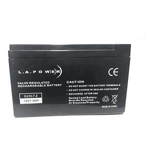 Bateria 12v 7.2 Ah La Power