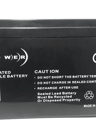 Bateria 12v 7.2 Ah La Power