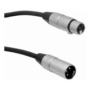Cable De Microfono Balanceado Xlr 3 Mt