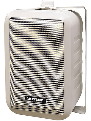 Parlantes Ambientales Scorpion Par Blanco