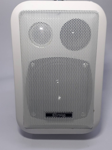 Parlantes Ambientales Scorpion Par Blanco 3