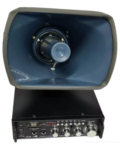 Amplificador Y Bocina Pack Perifoneo  1