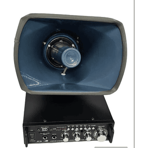 Amplificador Y Bocina Pack Perifoneo 