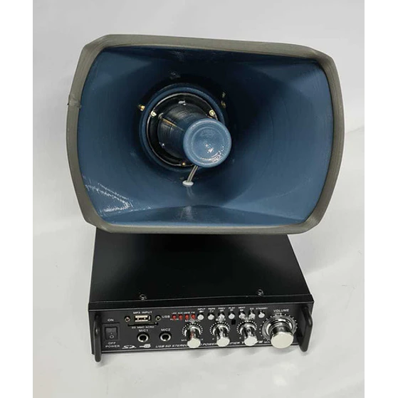 Amplificador Y Bocina Pack Perifoneo  3