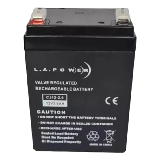 Batería 12v 2.6 Ah La Power 1