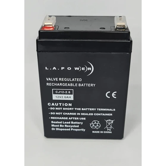 Batería 12v 2.6 Ah La Power 3