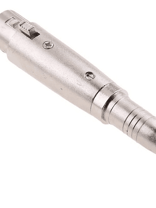 Adaptador Xlr Hembra A Jack 6.3 Hembra Copla