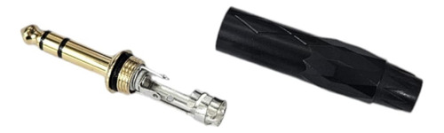 Conector Plug Stereo Jack 6.3 2