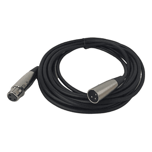 Cable De Micrófono 5 Mtrs Balanceado 