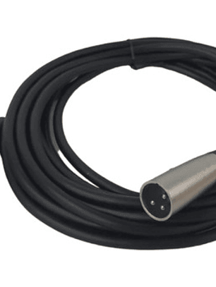 Cable De Micrófono 5 Mtrs Balanceado 